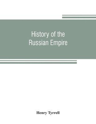 bokomslag History of the Russian empire