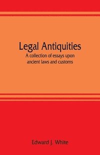 bokomslag Legal antiquities