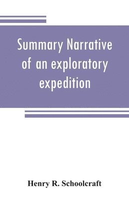 Henry R Schoolcraft - Summary narrative of an exploratory expedition to the sources of the Mississippi River, in 1820, Häftad