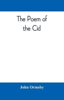 bokomslag poem of the Cid