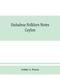 bokomslag Sinhalese folklore notes