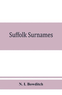 bokomslag Suffolk surnames