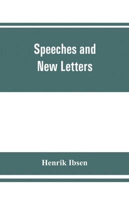 Speeches and new letters 1