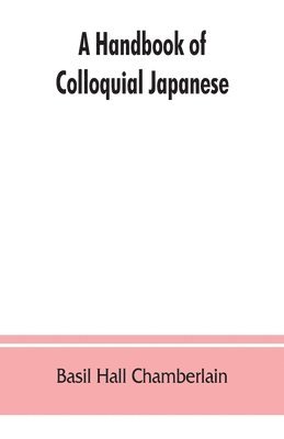 handbook of colloquial Japanese