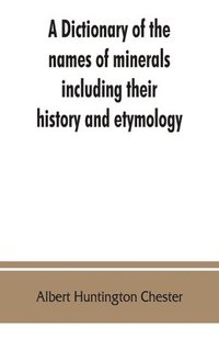 bokomslag dictionary of the names of minerals including their history and etymology