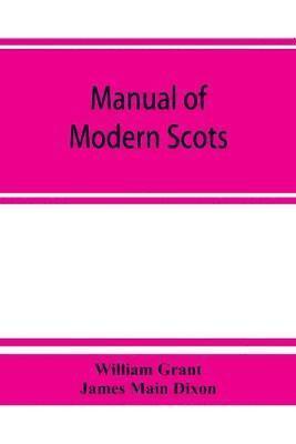 Manual of modern Scots