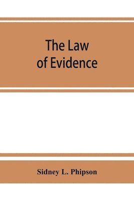 The law of evidence 1