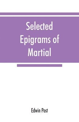 Selected epigrams of Martial 1