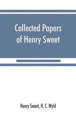 bokomslag Collected papers of Henry Sweet