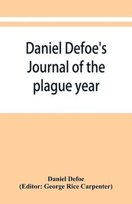 bokomslag Daniel Defoe's Journal of the plague year