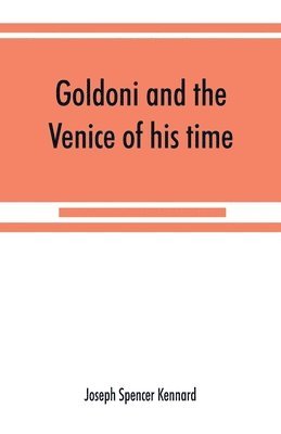 bokomslag Goldoni and the Venice of his time