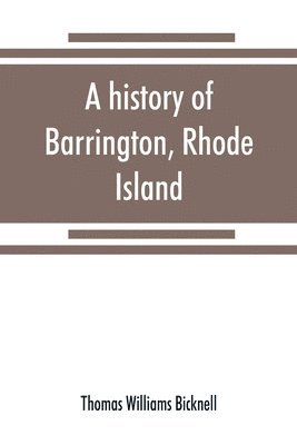 history of Barrington, Rhode Island