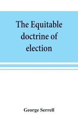 bokomslag equitable doctrine of election