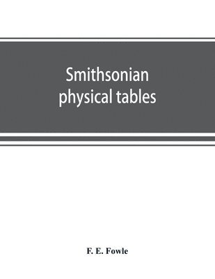 bokomslag Smithsonian physical tables