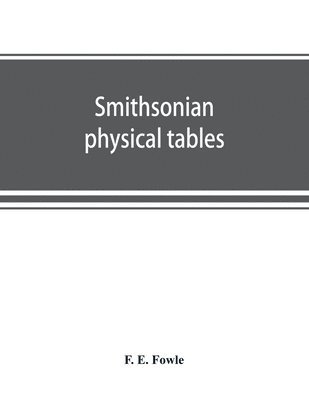 Smithsonian physical tables 1