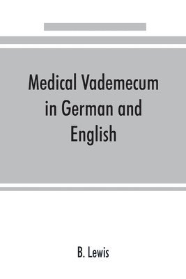 Medical vademecum in German and English 1