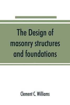 bokomslag design of masonry structures and foundations