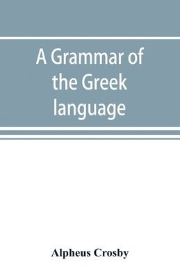 grammar of the Greek language