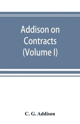 bokomslag Addison on contracts
