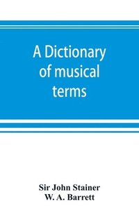 bokomslag dictionary of musical terms