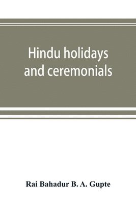 Hindu holidays and ceremonials 1