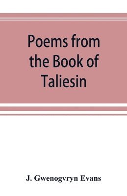 bokomslag Poems from the Book of Taliesin