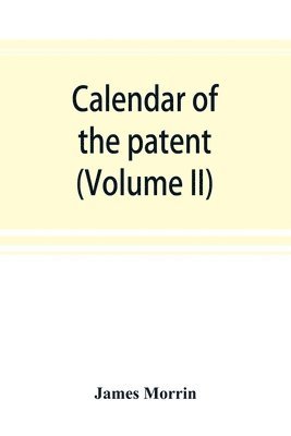 bokomslag Calendar of the patent and close rolls of chancery in Ireland, From the 18th to the 45th of Queen Elizabeth (Volume II)