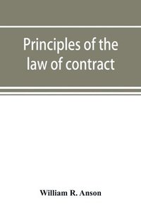 bokomslag Principles of the law of contract