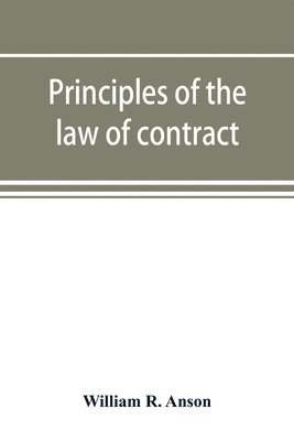 bokomslag Principles of the law of contract