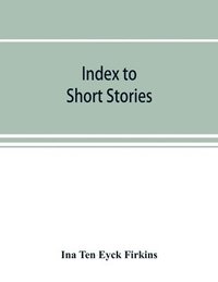 bokomslag Index to short stories