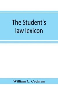 bokomslag student's law lexicon