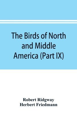 The birds of North and Middle America 1