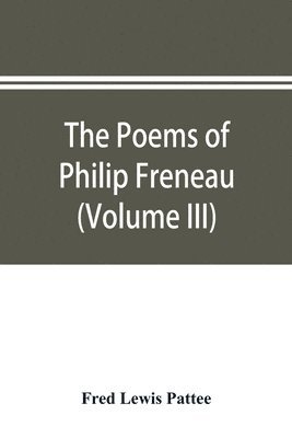 Fred Lewis Pattee - poems of Philip Freneau, Häftad