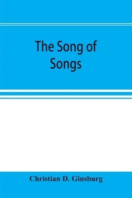 bokomslag The Song of Songs