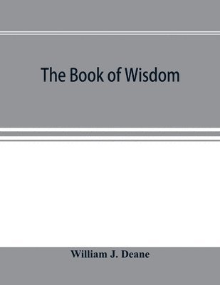 The book of Wisdom 1
