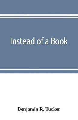 bokomslag Instead of a book