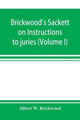 bokomslag Brickwood's Sackett on Instructions to juries