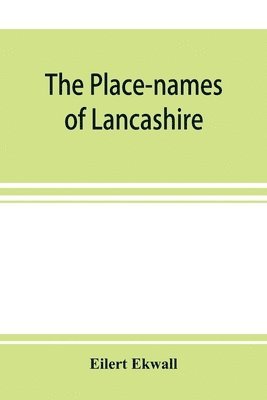 bokomslag place-names of Lancashire