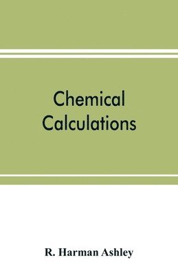 bokomslag Chemical calculations