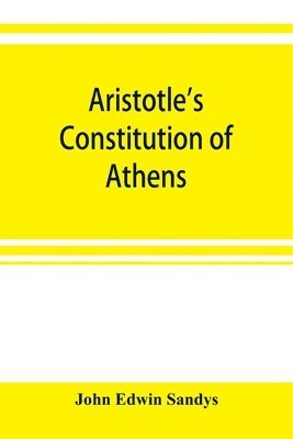 bokomslag Aristotle's Constitution of Athens