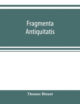 Fragmenta antiquitatis 1