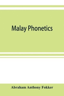 bokomslag Malay phonetics