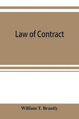 bokomslag Law of contract