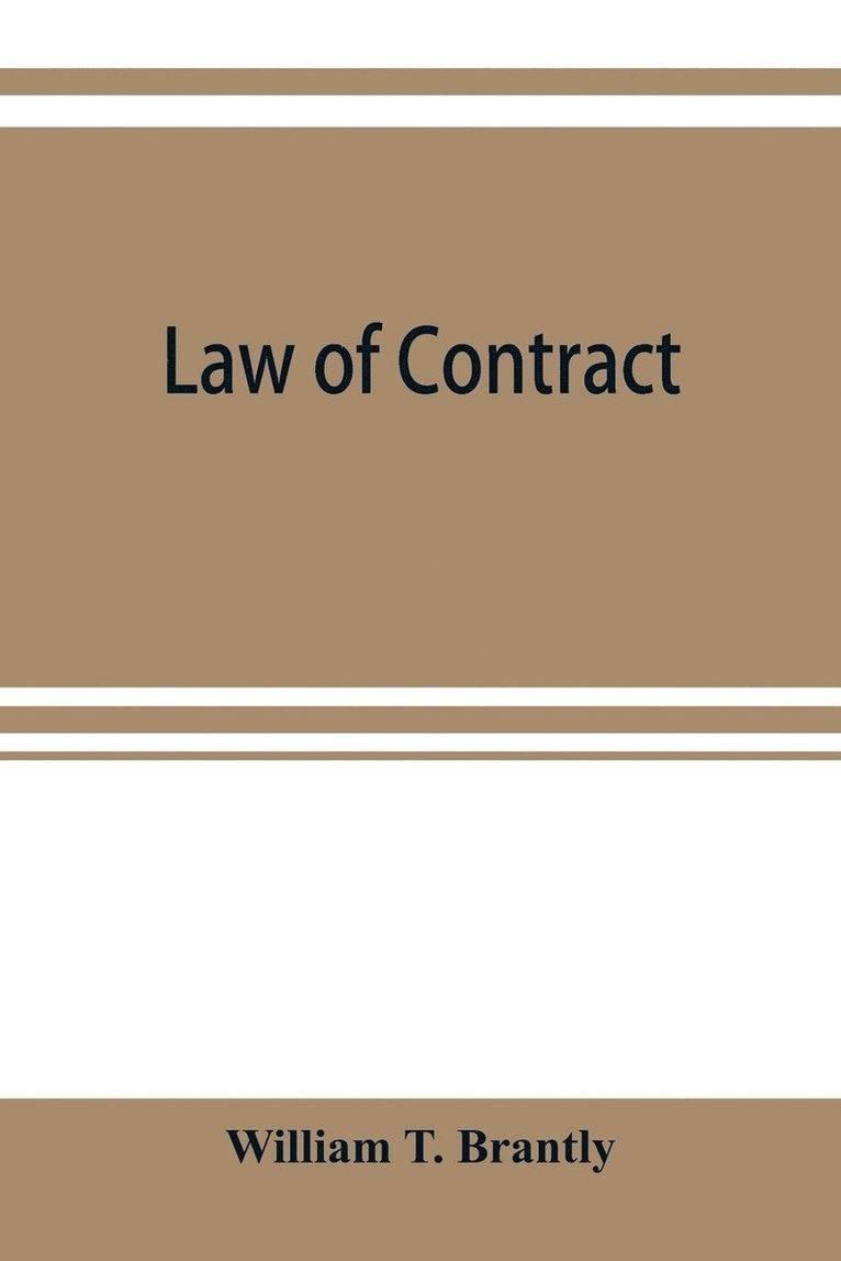 Law of contract 1