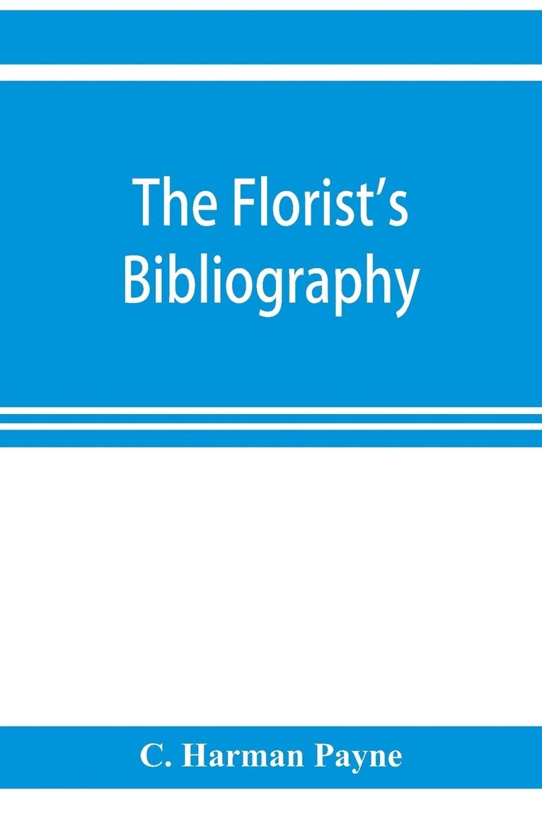 florist's bibliography 1
