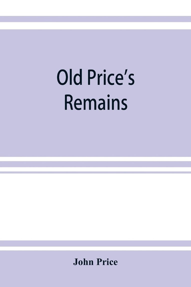 Old Price's remains 1