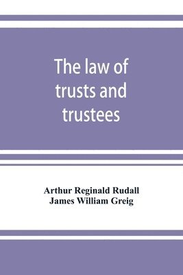 bokomslag The law of trusts and trustees