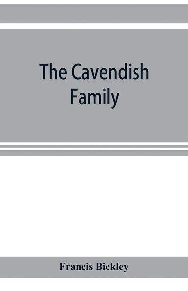 bokomslag Cavendish family