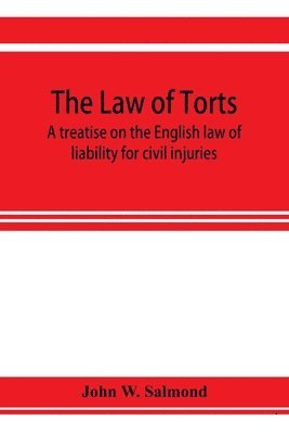 bokomslag law of torts