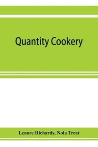 bokomslag Quantity cookery